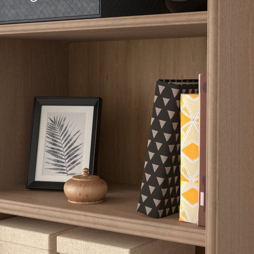LANESUND, bookcase, 121x37x152 cm, 204.348.27