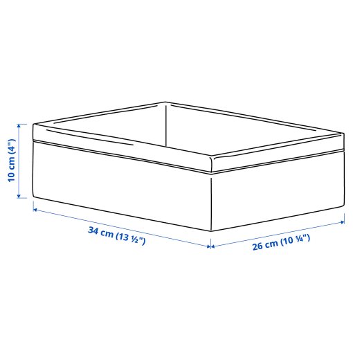 BAXNA, organiser, 26x34x10 cm, 204.743.66