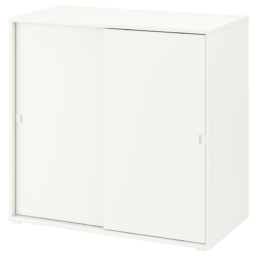 VIHALS, cabinet with sliding doors, 95x47x90 cm, 204.832.62