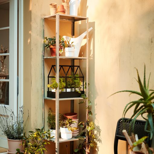 HYLLIS, ραφιέρα εσωτερικού/εξωτερικού χώρου, 40x27x183 cm, 204.885.04