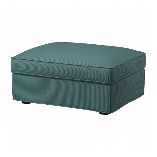KIVIK, cover for footstool with storage, 205.269.64
