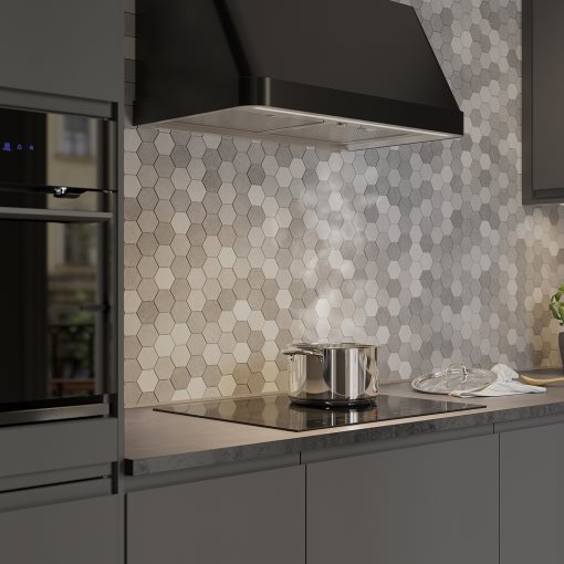 FOKUSERA, wall mounted extractor hood, 70 cm, 205.269.97