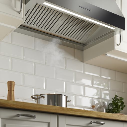 UPPFRISKANDE, wall mounted extractor hood, 80 cm, 205.270.20