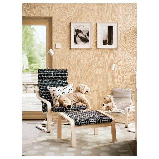 BOGENSE, rug low pile, 133x195 cm, 205.270.58