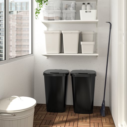 LÖVKVAST, bin with lid, 50 l, 205.310.98