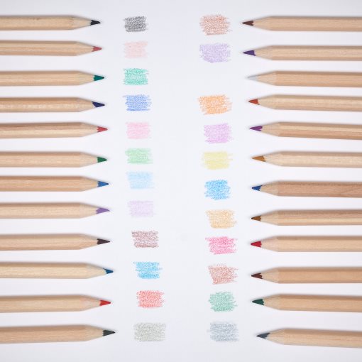 SOLFÅGEL, coloured pencil, 24 pack, 205.442.32