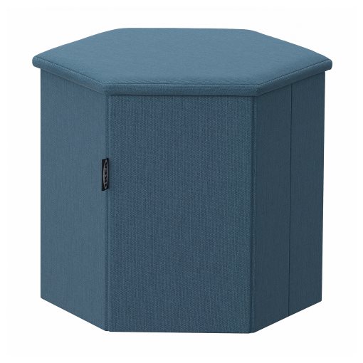 KJUGE, pouffe with storage, 205.655.21