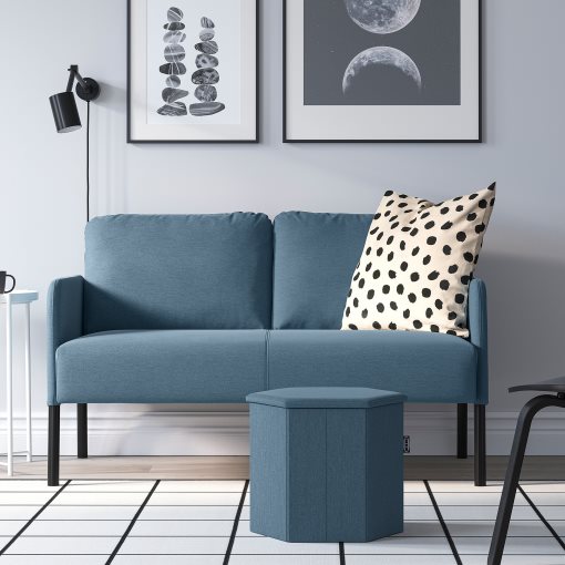 KJUGE, pouffe with storage, 205.655.21