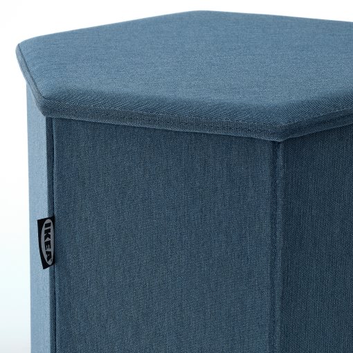 KJUGE, pouffe with storage, 205.655.21