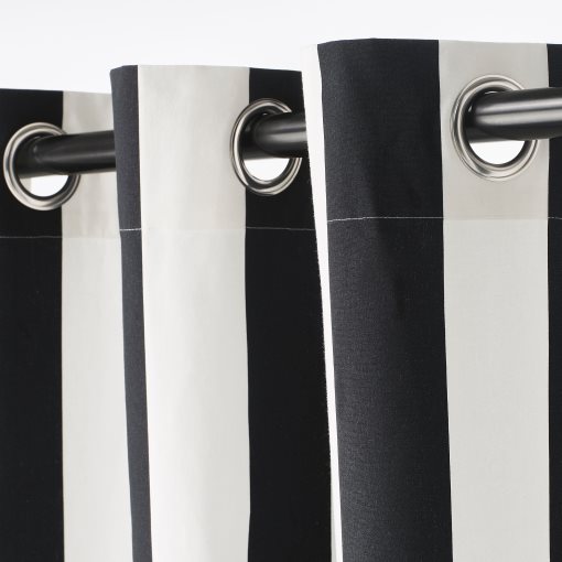 SLANHOSTMAL, curtains with eyelets/1 pair, 145x300 cm, 206.078.42