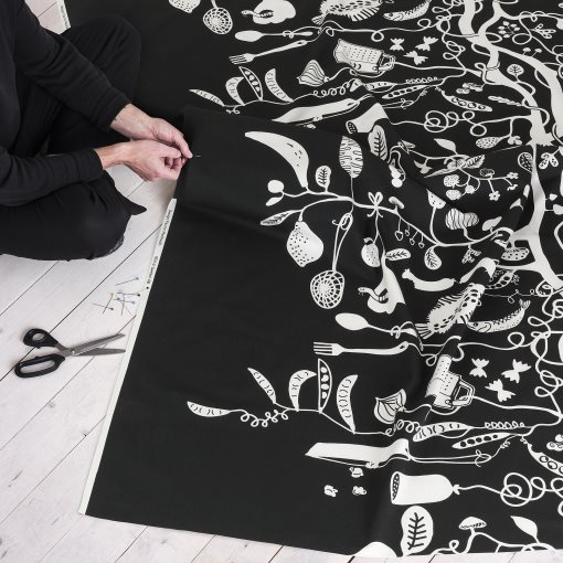 PIPDÅN, pre-cut fabric, 150x300 cm, 206.081.44