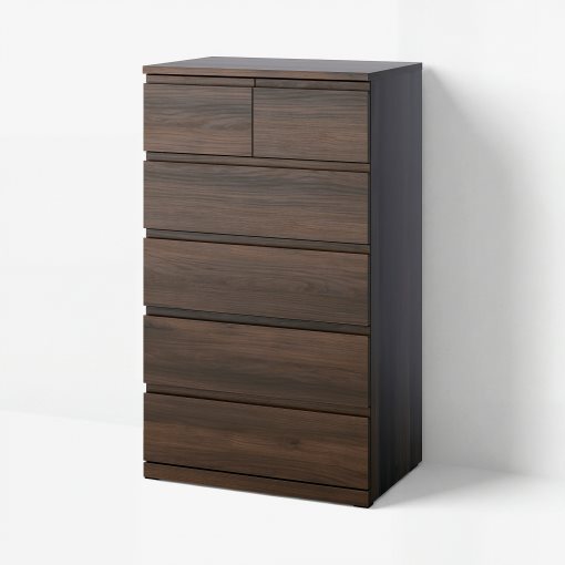 STORKLINTA, chest of 6 drawers, 70x50x120 cm, 206.275.57