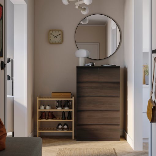 STORKLINTA, chest of 6 drawers, 70x50x120 cm, 206.275.57