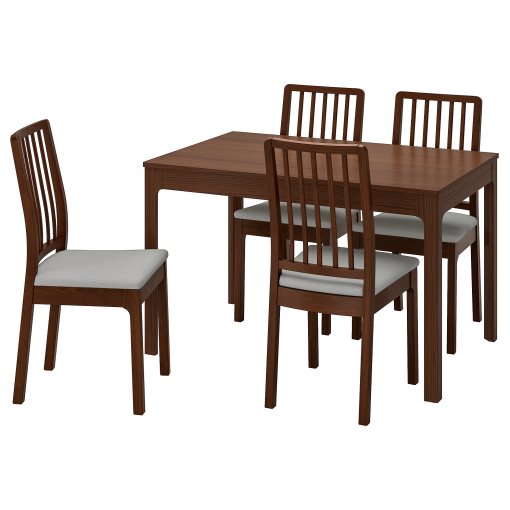 EKEDALEN/EKEDALEN, τραπέζι και 4 καρέκλες, 292.214.35