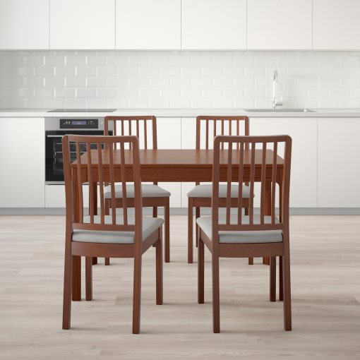 EKEDALEN/EKEDALEN, table and 4 chairs, 292.214.35