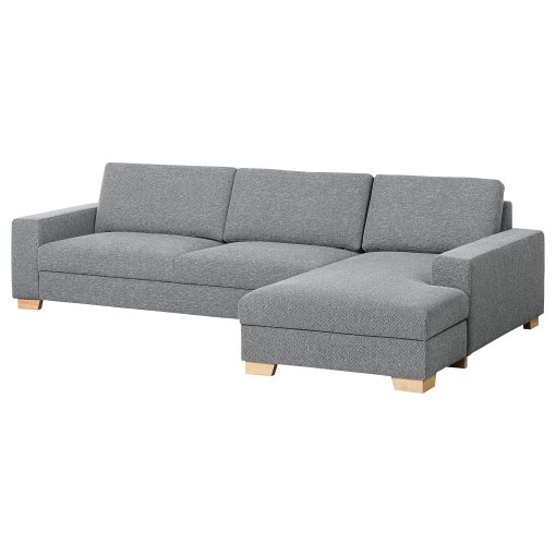 SÖRVALLEN, 4-seat sofa with chaise longue/right, 293.147.88