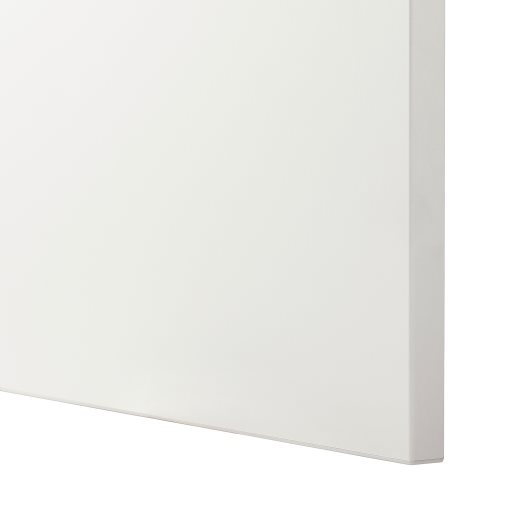 BESTÅ, σύνθεση αποθήκευσης TV/γυάλινες πόρτες/συρτάρια με μαλακό κλείσιμο, 240x42x190 cm, 294.113.22