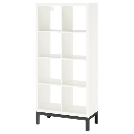KALLAX, shelving unit with underframe, 77x164 cm, 294.426.20