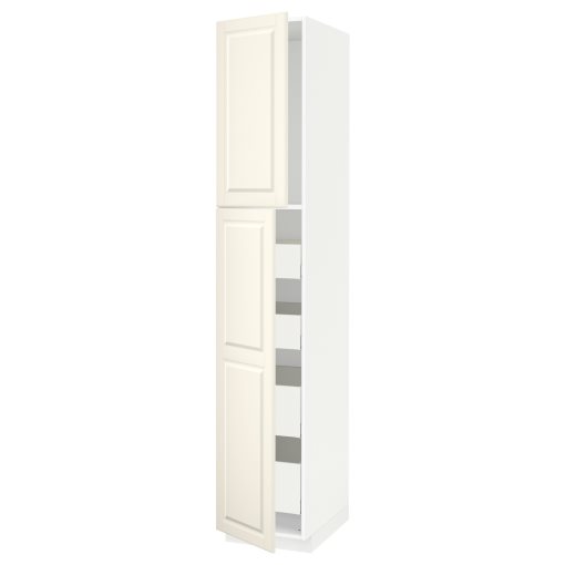 METOD, high cabinet with 2 doors/4 drawers, 40x60x220 cm, 294.566.26