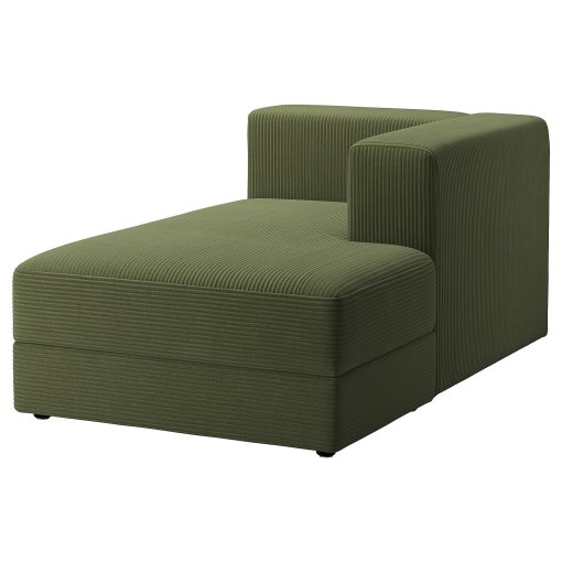 JÄTTEBO, chaise longue module with armrest, right, 294.945.86
