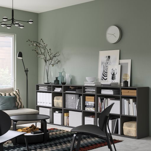 VIHALS, σύνθεση με ράφια, 286x37x90 cm, 295.210.71