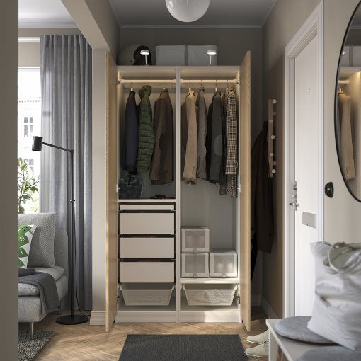 PAX/TONSTAD, wardrobe combination, 100x60x201 cm, 295.489.66