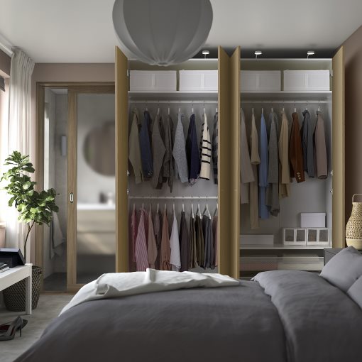 PAX/STORKLINTA, wardrobe combination, 200x60x236 cm, 295.627.16