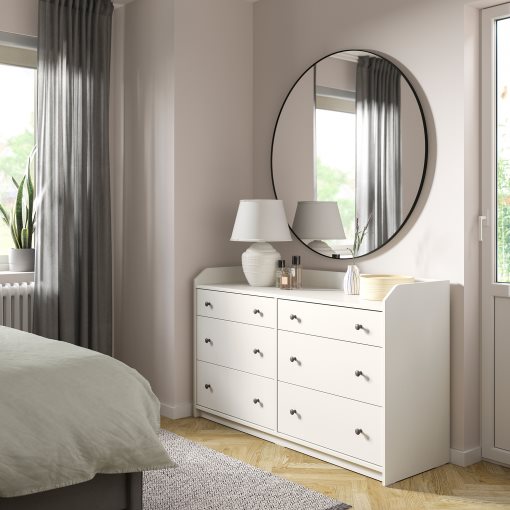 HAUGA, bedroom furniture, set of 3, 295.755.92