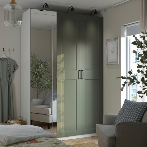PAX/KAMMAR/GRIM, συνδυασμός ντουλάπας, 150x60x236 cm, 295.792.55