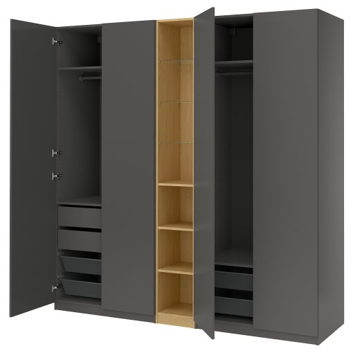 PAX/FORSAND, wardrobe combination, 235x60x236 cm, 296.073.57