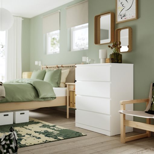 MALM, chest of 4 drawers, 304.035.71