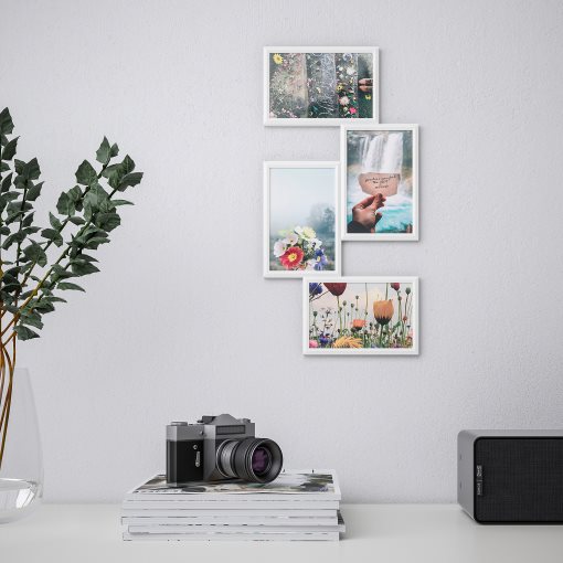 YLLEVAD, collage frame for 4 photos, 21x41 cm, 304.252.76