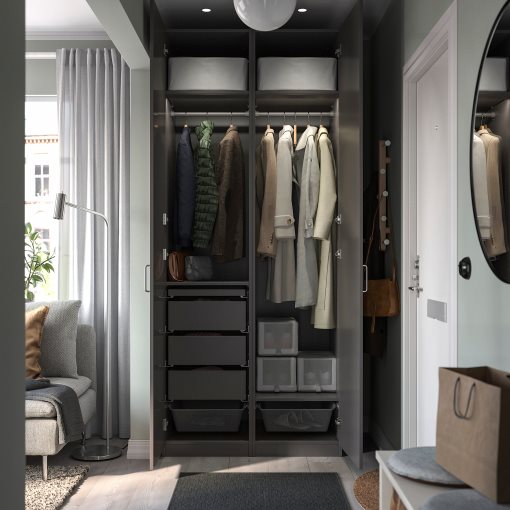 PAX, wardrobe frame, 50x58x236 cm, 304.582.19