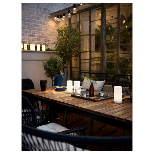 VÄSMAN, επεκτεινόμενο τραπέζι εξωτερικού χώρου, 135/190x74 cm, 304.690.34