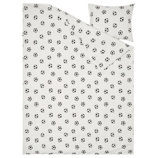 SPORTSLIG, quilt cover and pillowcase, 150x200/50x60 cm, 304.913.27