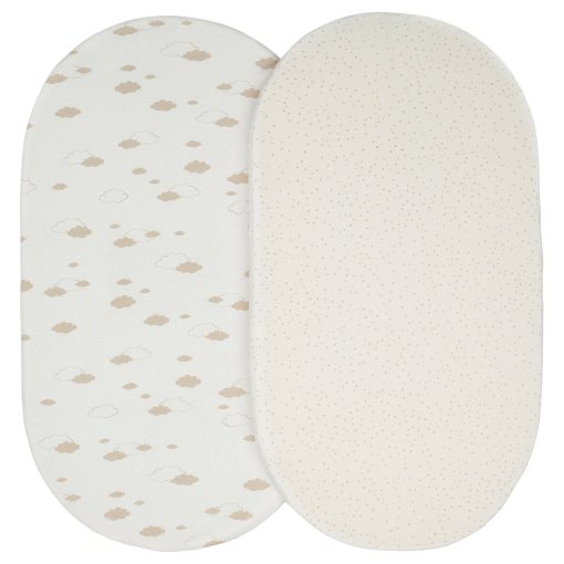 ALSKVARD, fitted sheet for bassinet, 305.264.02