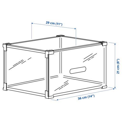 SKUFFEN, shoe box, 36x29x21 cm, 305.323.56
