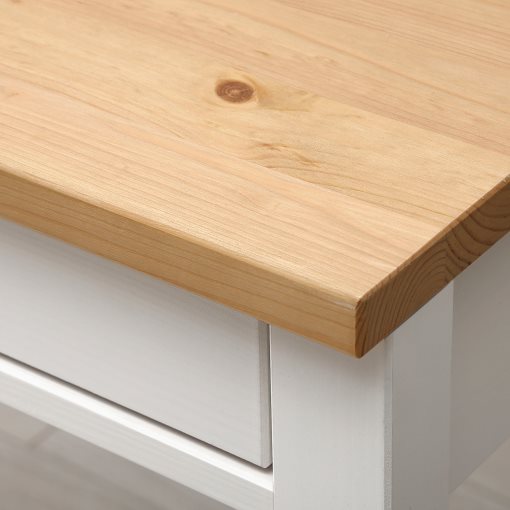HEMNES, γραφείο με 2 συρτάρια, 120x47 cm, 305.349.54