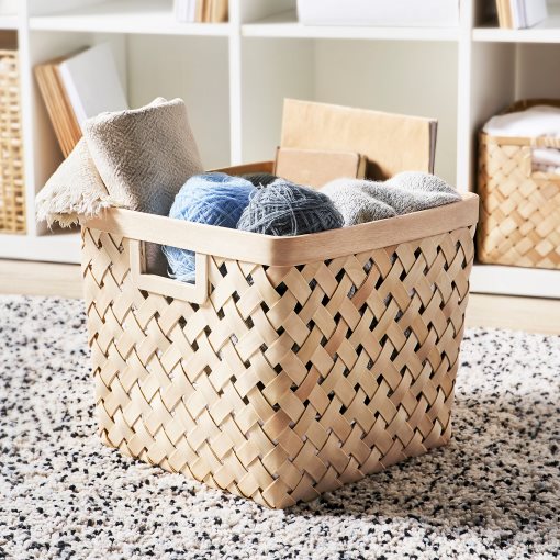 VÄXTHUS, basket/handmade, 30x30x28 cm, 305.511.37