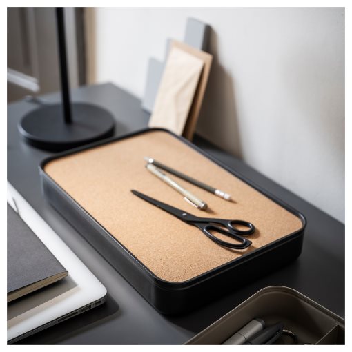 HARVMATTA, box with lid, 24x35x6 cm, 305.553.00