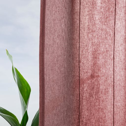LENDA, curtains with tie-backs 1 pair, 140x300 cm, 305.591.95