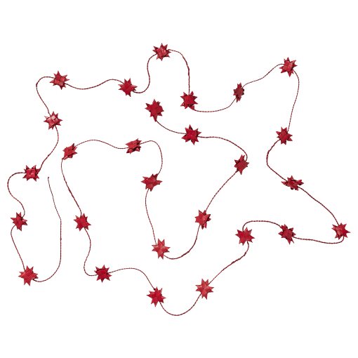 VINTERFINT, garland star-shaped, 5 m, 305.608.82