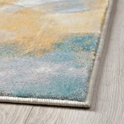 UTTAG, rug, low pile/circle pattern, 160x230 cm, 305.659.07