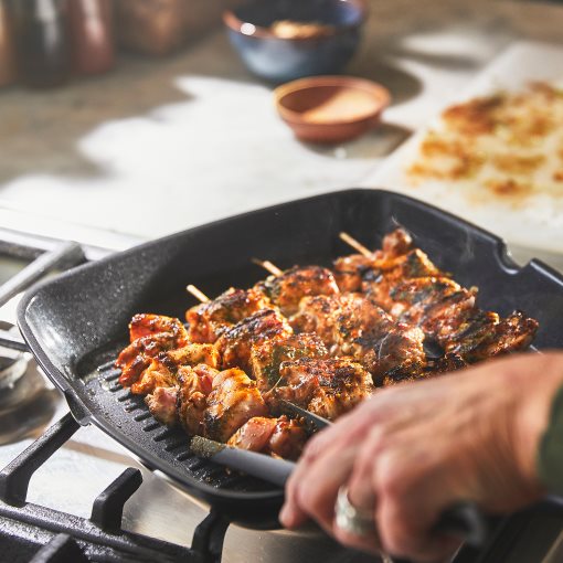 HEMLAGAD, grill pan non-stick coating, 28x28 cm, 305.809.03