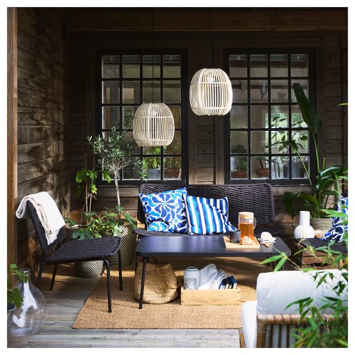 GULLBERGSÖ, cushion cover outdoor/indoor, 50x50 cm, 305.810.16