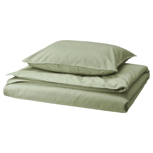 ÄNGSLILJA, duvet cover and pillowcase, 150x200/50x60 cm, 305.851.75