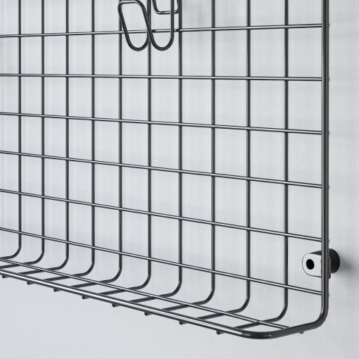 GREJIG, wall grid with rail, 58x59 cm, 306.107.64