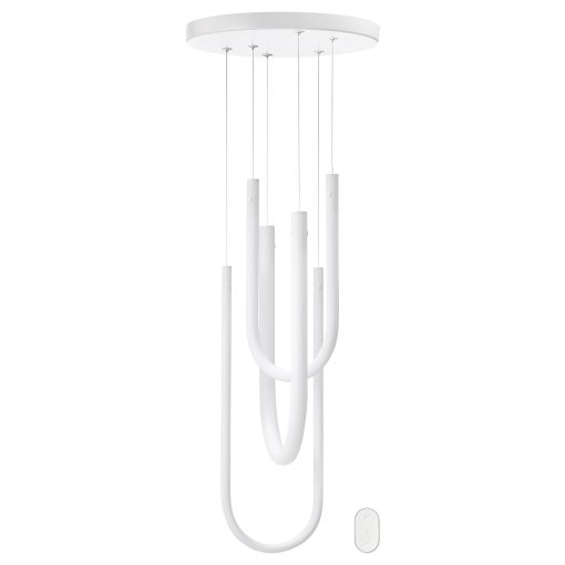 VARMBLIXT, smart pendant lamp with built-in LED light source, dimmable, 306.252.23