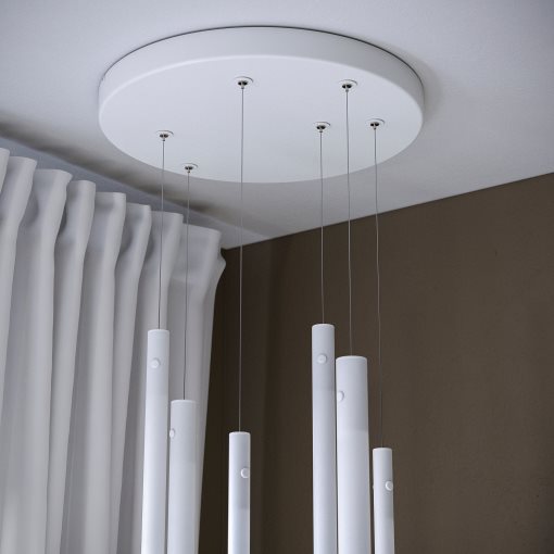 VARMBLIXT, smart pendant lamp with built-in LED light source, dimmable, 306.252.23