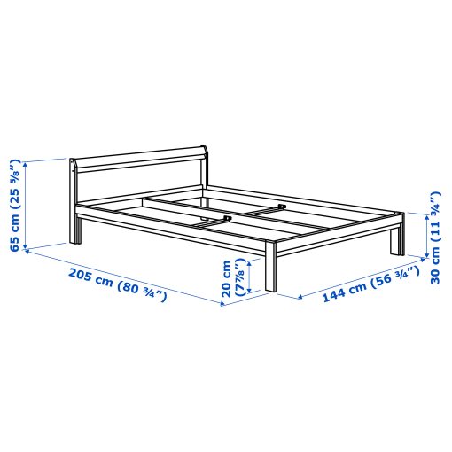 NEIDEN, bed frame, 140X200 cm, 392.486.08